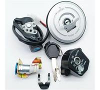 MINJKL Interruttori accensione Compatibile con CBR125RT per CBR125RS 2012 2013 2014 2015 2016 per CBR125RF 2016 Kit Tappo Serbatoio Interruttore Accensione Moto 35010-KTY-H50