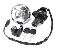 MINJKL Interruttori di accensione Compatibile con CLR125 per City per Fly 1998 per XR125L 2003 2004 2005 2006 2007 2008 Kit di Blocco Dell'interruttore di Accensione per Motocicletta 35010-KFT-620
