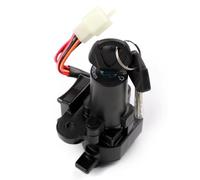 MINJKL Interruttori di accensione Compatibile con per KL110 per KSR per PRO 2013-2014 per KLX250 2001 2002 2003 2004-2014 Blocco Interruttore Accensione Moto con Set di Chiavi
