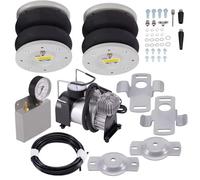 MINJKL Sacco Sospensioni Pneumatiche Compatibile con Fiat per Ducato 1994-2024 Kit di Molle Ad Aria per Sospensioni Pneumatiche, Soffietti per Sospensioni Pneumatiche + Compressore 12V.