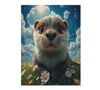 Mink Puzzle 500 Pezzi Arte Classica Rinascimentale Paisaje Edificio Opere D'arte Famose Rompicapo Educativo Per Adulti Attività Culturale Regalo Festa 500 PCS
