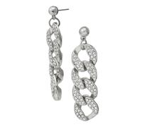 minkissy 1 Paio Orecchini Di Diamanti Decorazioni Per Orecchie Lunghe Gioielli Per Le Orecchie Goccia Dell'orecchio Hip-hop Ciondolo Auricolare Semplice Le Donne Penzolano Lega Argento