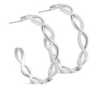 minkissy 1 Paio orecchini piccoli cerchi piccolo mini orecchini circolari orecchini a cerchio Orecchini per le donne orecchini per ragazze Orecchini d'argento Ago in argento 925