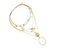 minkissy 1 Pezzo Collana con Pendente Geometrico Multi per Doni Speciali