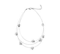 minkissy 1 Pezzo Collana Decorativa con Pendenti Due Strati Accessorio per Speciali