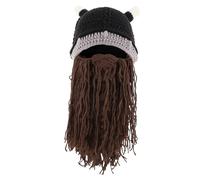 minkissy 1 Pz Cappello Viking con Corto Accessorio per Cosplay e Cappello Decorativo per Halloween