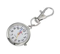 minkissy 1 Pz Orologio Digitale Guardare Per Le Ragazze Orologio Da Tasca Per Orologio Da Tasca Steampunk Orologio a Carica Gli Studenti Guardano Lega Di Zinco Silver