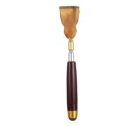 minkissy 1 Pz. solletico Indietro grattaschiena sovradimensionato adulti canna telescopica portatili massaggiatore cuoio capelluto grattaschiena telescopico grattaschiena con artiglio Brown
