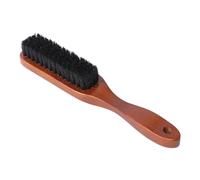 minkissy 1 pz spazzola per barba spazzola per capelli facciali styling spazzola da barba pettine set portatile spazzola da barba manico lungo styling pettine manico in legno pettine uomo strumento