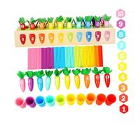 minkissy 1 Set Giochi Educativi per Giocattoli Montessori per attività Apprendimento Giochi e Colori Promuove Abilità Sociali e Problemi