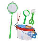 minkissy 1 set Kit Osservazione Insetti per Scatola Trasparente per Raccolta e Educativo per Esplorazioni Naturali