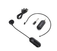 minkissy 1 set Microfono Wireless Pratico Uhf con Auricolare per Insegnamento e Guida Turistica Facile da Usare Leggero e per Amplificazione Della Voce
