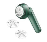 minkissy 1 Set Rimuovi pelucchi portatili rimuovi lanugine taglierina per tessuti Ricaricabile plasil rasoi elettrici rasoio elettrico rasoio levapelucchi rasoio per vestiti plastica Green
