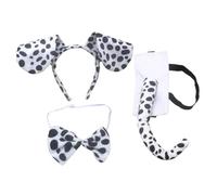 minkissy 1 Set Set Orecchie Di Cane Copricapo Coda Forniture Cosplay Puntelli Foto Decorazioni Del Partito Del Partito Fascia Decorativa Cane Elemento Fascia Cane Costume Cosplay Fasce