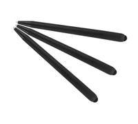 minkissy 1 Set Stilo A Due Teste Tappi Per Le Orecchie Cuffie in Spugna Stilo Del Touch Screen Adesivi Elettrici Stylus Di Lavagna Stilo Magnetico Auricolare Frame Usb Black Abs 3 Pz