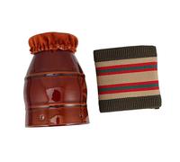 minkissy 1 Set tazza di moxibustione in ceramica burn arda bruciatore di moxibustione porta bruciatore per bastoncini di moxa massaggio moxibustione può tazza di moxbustione in ceramica