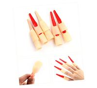 minkissy 10 Manicotto per dito Halloween Decorazioni Halloween decorazioni unghie Accessori Halloween oggetto per cadavere Halloween Colore Casuale