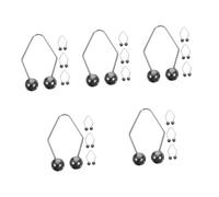 minkissy 10 Paia addestratore di fossette Allenatore di fossette Creazione di fossette Allenatore per guance allenatore del viso trainer per fossette per il viso allenatore di sorriso lega