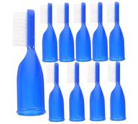 minkissy 10 Pezzi mini spazzolini da denti mini spazzolino da denti piccola prigione per spazzolini da denti la prigione usa lo spazzolino da denti portatile Manuale suite viaggiare