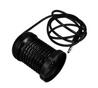 minkissy 10 Pezzi testa ionica pediluvio ionico massaggiatore per i piedi plasil detox sanguigna spa macchine strumento di pulizia bobine di pediluvio forniture per pediluvi plastica Black