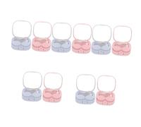 minkissy 10 Set Custodia Per Lenti a Contatto Porta Contatti Sostituibile Delicato Porta Lenti a Contatto Custodie Per Lenti a Contatto Sostituibili Forniture Da Viaggio Occhio Bicchiere