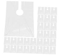 minkissy 100 Pezzi Scialle Velato Tinture Per Shampoo Usa E Getta Shampoo Per Colorare I Shampoo Per Trasparenti Mantello Strumenti Grembiule Per