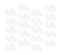 minkissy 100 pezzi Supporti per Scarpine Ragazzo Trasparenti Plastica Espositore Calzini e Scarpe Modelli per Mantenere e Pratici e Resistenti per Display Calzature