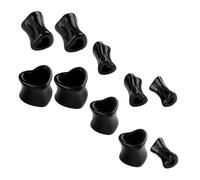 minkissy 10paia Distanziatori Per Orecchie in Acrilico Kit Espansione Auricolare Tunnel Per Orecchie Adatti Per Feste Cosplay e Altre
