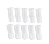 minkissy 10pcs Spazzolino da denti in Silicone Spazzola per animali domestici Spazzola orale Pet Spazzola per le dita Spazzola per la pulizia dell'animale domestico Spazzolino da denti per animali