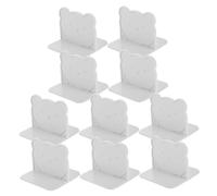 minkissy 10pezzi Basi per Box Stabilizzatore Antiscivolo per Recinto per Ragazzo Ragazza Ragazza Piccoli Pioli per Mensole Clip di Fissaggio Adesivo per Box Supporto per Piedini