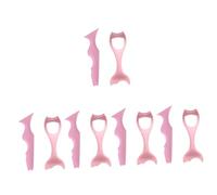 minkissy 10pezzi Stencil Per Eyeliner e Rossetto Silicone Strumento Di Makeup Multifunzionale Per Occhi e Labbra Guida Per Applicazione Eyeliner e Ruler Per Ombretto Per Principianti e