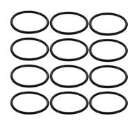 minkissy 12 Anelli in Gomma Antiurto per Supporto Microfono Fasce Elastiche Morbide per Montaggio Shockproof Accessori Compatibili per Microfoni a Condensatore da Scrivania per Podcast e