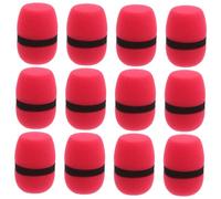 minkissy 12 Pezzi Coperture Microfono Handheld Antirumore in Schiuma Protezione Contro Spruzzi e Vento per Karaoke Interviste e Presentazioni Facili da Installare e Riutilizzabili