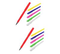minkissy 12 Pz Matita Eterna Matite Matita Di Legno Senza Inchiostro Matita Da Disegno Matita Di Matita Per Dipingere Matita Infinita Matita Per Sempre Plastica