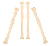 minkissy 12, Set da 4 Colonne Romane Decorative per Micro Scena Diy, Accessori in Miniatura per Decorazioni Fai da Te