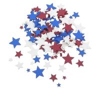 minkissy 120 Pezzi Stelle di Legno a Cinque Punte per Decorazioni Tavolo | Piccole Forme Lisce e Resistenti, per Scrapbooking e Ricorrenze Patriottiche come Memorial Day Stile Casuale