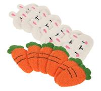 minkissy 12pezzi Mini Fermagli Per Capelli Da Donna in Peluche Graziosi Fermagli Per Capelli Da Bambina Decorazioni Frangia Accessori Ciondolo Per Forcine Bomboniera Per Acconciature