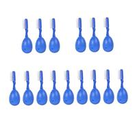 minkissy 15 Pz spazzolino da denti della prigione spazzolino portatile scovolini dentali adulti forniture carcerarie la prigione usa lo spazzolino da denti testina Manico morbido