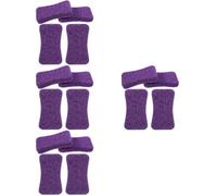 minkissy 16pezzi Strumenti Per Pedicure Rimuovi Morta Per Piedi Scrubber Lavabile e Riutilizzabile Accessori Compatti Per La Dei Piedi Casa