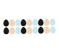 minkissy 18 Pollici Mini Puff a Punta Delle Dita Cuscino Per Cipria Spugne Per Il Trucco Soffio Di Trucco Piumini Da Cipria Spugnetta Cosmetica Cuscino Per Fondotinta Poliuretano Idrofilo