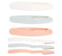 minkissy 18 Pollici rifinitore per sopracciglia rasoio viso per facciali da donna abito rasoio facciale coltello io per sopracciglia coltello per rifinire le mini