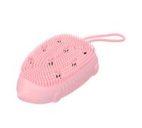 minkissy 1pezzi Spazzola da Doccia in Silicone Massaggiante per Corpo Rimuove Cellule Morte Adatta per Uso Quotidiano Fornitura da Bagno