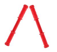 minkissy 2 Manopole Ricambio per Cavallo Dondolo con Impugnatura Ergonomica in Plastica Filettata Maniglie Resistenti e Sicure per Giocattoli da Cavalcare Accessori per Assemblaggio