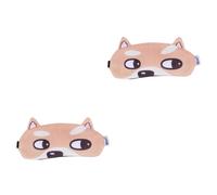 minkissy 2 Maschere Per Gli Occhi A Forma Di Cane Con Cartoni Animati Per Dormire Per Un Pisolino Rinfrescanti Per Dormire Di Notte