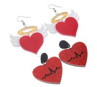 minkissy 2 Paia Pendenti per Leggero Accessori e Romantici per Anniversari