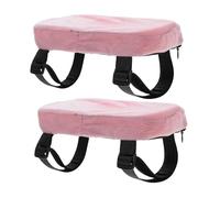 minkissy 2 Pcs Sedia A Rotelle Antiscivolo Tappetino Anti-Slip In Lino Appeso Supporto Per Palude Per Poster Poppa Ramen Elastico Elastico Faccia In Raso Faccia Scricchioli