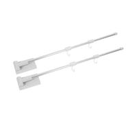 minkissy 2 Pezzi Barra Magnetica per Espositori da Supermercato con Supporto per Segnaletica per Scaffali e Suddivisione delle Aree