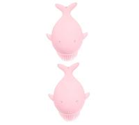 minkissy 2 Pezzi Corpo Scrubber Strumenti per La del Corpo Bagnetto per Bambini Scrubber Corpo in Silicone Esfoliante