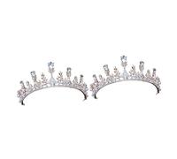 minkissy 2 Pezzi Di Fascia Per Con Strass Da Sposa Accessorio Alla Moda Per Feste Fidanzamenti Concorsi
