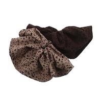 minkissy 2 Pezzi Elastici per Capelli Leopardati Large Morbidi e Spessi per Code di Cavallo e Buns Accessori Donna e Ragazze Tenuta Elastico Sicura e Comfort Senza Strappi